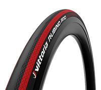 Vittoria Rubino Pro IV 700C X 25 Road Tyre 700C x 25, Noir Rouge