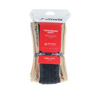 Pneu vittoria terreno dry 700c graphene g2 0 tubeless ready marron