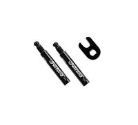 Vittoria VI Extensión de Válvula 20 mm - Blister 2 Uds + Llave Obús