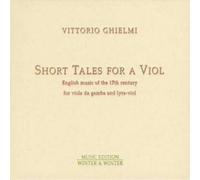 Vittorio Ghielmi Short Tales for a Viol (Ghielmi) (CD) Album