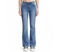 vittorio y Jean femme patte élastique push-up effet modelant, coupe fine, style décontracté et élégant, Denim, S