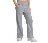 vittorio y Pantalon ample femme décontracté cargo pantalon femme taille haute pantalon baggy avec poches, gris, Taille unique