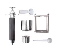 Vituord Cafetière À Pression Manuelle, Portable, avec Réservoir À Café Moulu, Support en Acier Inoxydable Et Sac De Rangement. Idéale pour La Maison, Les Voyages, Le Camping Et Le Bureau