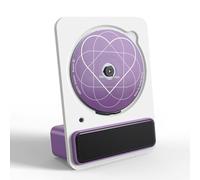 Vituord Lecteur CD Portable avec Bluetooth, Lecteur CD De Bureau avec Haut-parleurs, Télécommande, Prise Casque 3,5 Mm, Batterie Rechargeable 2600 MAh, pour La Voiture Ou La Maison