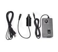 Vituord Source Lumineuse Ponctuelle Coaxiale À LED, Lampe Spot pour Microscope, Luminosité Réglable, sans Effet Stroboscopique, Éclairage pour Microscope Stéréo Industriel