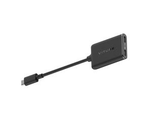 VITURE Adaptateur de Charge USB C XR pour USB-C iPhone, activant Le Multi-écran, 3DoF amélioré, 3D Spatial, fonctionnalités vidéo VR, Compatible avec iPhone 17/16/15, Charge et Lecture pour d'autres