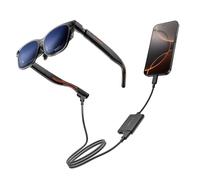 VITURE Luma Ultra Lunettes XR & USB-C XR Adapter Pro Bundle pour iPhone 17/16/15, Multi-Écran, Vidéo Spatiale & VR, 3D Immersif 1-Clic, 3Dof Amélioré, Jouer/Travailler en Charge