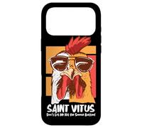 Vitus Catholique Saint surdormant Snooze Funny Cool Coq Coque pour iPhone 17 Pro Max