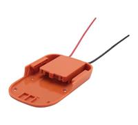 Viudecce Adaptateur pour pour AEG 18V Li-Ion Battery Dock Connecteur D'Alimentation Rigide 12 Gauge Robotics