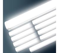 Viugreum 10 Paquets Tube Neon Led 90 cm, Étanche IP65 Reglette LED 30W 3000LM Blanc Froid 6500k Réglette Led, Plafonnier Tube Néon Garage pour Bureau Garage Atelier Entrepôt Salle de Bain Cuisine