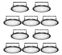 Viugreum 10 PCS UFO LED 100W, Projecteur LED 10000LM, Blanc Froid 6000K-6500K, Ultra-Mince IP65 Étanche, Led Industriel UFO pour l’éclairage de Garage Usine Atelier Gymnase