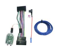 Viupolsor Pour radio d'usine 2011-2018, ajoutez un adaptateur d'amplificateur de caisson de basses Plug and Play