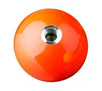 viva-adorno Piercing Boule Ersatzkugel Brillant de Couleur Émaillé Edelstahl-Gewinde Tailles Z376 - Orange Fluo, Gewinde: 1,2mm; Kugel Ø: 3,5mm