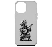 Viva Appalachia Native American Banjo Player Retro Coque pour iPhone 12 Pro Max