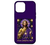 Viva Cristo Rey Catholique Romain Jésus Christ Le Roi Coque pour iPhone 12 Pro Max