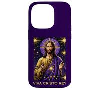 Viva Cristo Rey Catholique Romain Jésus Christ Le Roi Coque pour iPhone 14 Pro