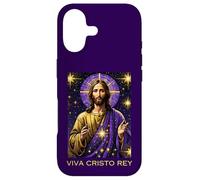 Viva Cristo Rey Catholique Romain Jésus Christ Le Roi Coque pour iPhone 17
