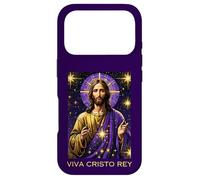 Viva Cristo Rey Catholique Romain Jésus Christ Le Roi Coque pour iPhone 17 Pro