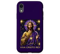 Viva Cristo Rey Catholique Romain Jésus Christ Le Roi Coque pour iPhone XR