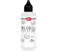 Viva Decor - Blob Paint (Blanc, 90ml) Peinture prête à l'emploi pour Blob Painting/Dot Painting Art - Formation de Points en 3D sur Tableau, Mandala ect… Fabrication Allemande