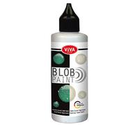 Viva Decor® Blob Paint Glitter (Holo, 90 ml) - Peinture prête à l'emploi pour peinture Blob - Outil de pointage pour toile, mandala etc. - Fabriqué en Allemagne