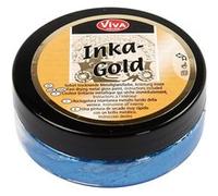 Viva Decor cire brillante Inka-Gold50 ml bleu Bleu G