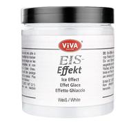 Viva Decor Effet Glé Blanc 250ml - Effet Givré et Satiné pour Verre - Neige Artificielle Créative pour Fenêtre - Imperméable