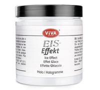 Viva Decor Effet glé (hologramme, 250ml) Effet givré - effet satiné pour verre - effet neige créative - Effet givré pour verre - Neige artificielle pour fenêtre - imperméable