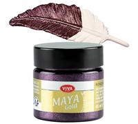 Viva Decor Maya Gold Peinture, Acrylique, Red, Taille M