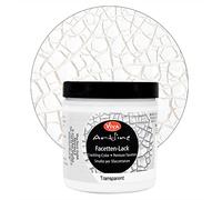 Viva Decor - Peinture à craqueler ARTLINE (transparent, 250ml) Pâte à structure à craqueler - Vernis à craqueler - Effet antique - peinture pour porcelaine, verre, toile sur chassis, beaux-arts ect… Fabriquée en Allemagne