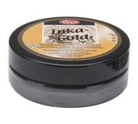 Viva Decor Peinture crème métallisée Inka-Gold' Gris foncé
