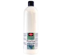 VIVA DECOR, Pouring Medium Fluid, 1 litre, auxiliaire acrylique fluide pour une application pouring uniforme de faible épaisseur