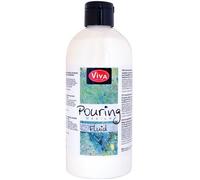 VIVA DECOR, Pouring Medium Fluid, auxiliaire acrylique fluide pour une application pouring uniforme de faible épaisseur