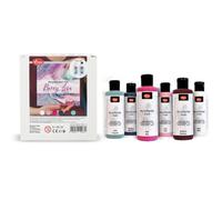 VIVA DECOR Set de peinture acrylique 'Berry Love', 6 pièces