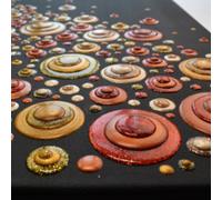 VIVA DECOR Set de peinture Blob Paint Golden Glow, 6 pièces