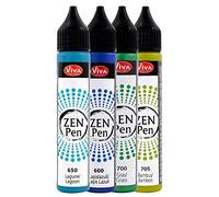 Viva Decor - Zen Ensemble de Crayon de 4 - Pouvoir de la Nature