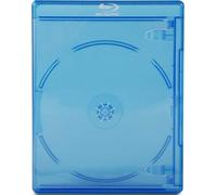 Viva Elite Lot de 10 boîtiers simples pour disques Blu-ray avec une tranche de 11 mm et un manchon extérieur pour maintenir l'illustration incrustée.