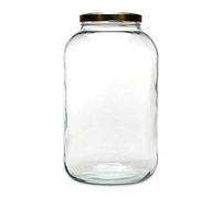 Viva-Haushaltswaren Bocal XXL 4250 ML avec Bouchon à vis et étiquette