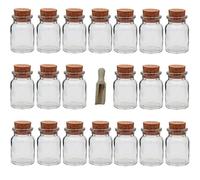 Viva Haushaltswaren Petits Articles ménagers : Lot de 8 x Pots à épices/boîtes., Verre, 150ml