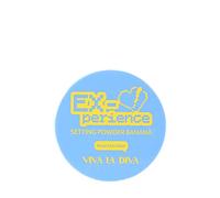Viva la Diva Ex-Perience Poudre de fixation Banana Heartbroken avec teinte jaune pour une finition lisse et raffinée