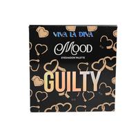 Viva la Diva Mood Guilty Eyeshadow Palette - palette de fards à paupières aux couleurs intenses et polyvalentes pour créer des looks d’yeux saisissants