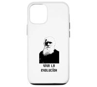 Viva La Evolucion Darwin Evolution Funny Nerdy Biology Coque pour iPhone 12/12 Pro