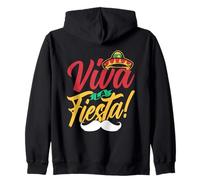 Viva La Fiesta Mexique Mexicain Cinco De Mayo Parti Sweat à Capuche