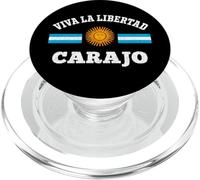 Viva La Libertad Carajo Javier Milei Presidente De Argentina PopSockets PopGrip pour MagSafe