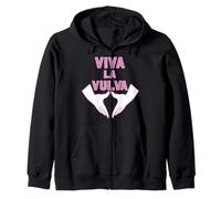 Viva-La Vulva - Gay Pride lesbienne drôle Sweat à Capuche