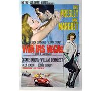 Viva Las Vegas - Elvis Presley Ann Margret Classique Film Poster - A3