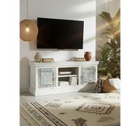 Viva - meuble tv en bois sculpté 150 cm