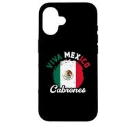 Viva Mexico Cabrones | Drapeau Mexicain | Fier Mexicain Coque pour iPhone 16