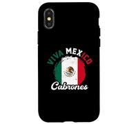 Viva Mexico Cabrones | Drapeau Mexicain | Fier Mexicain Coque pour iPhone X/XS