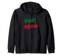 Viva Mexico escrito a Mano. Latina, hispanique, Espagnol Tex Mex Sweat à Capuche